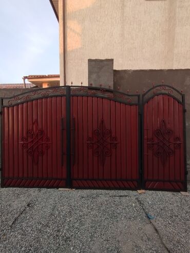 бу забор: Ворота | Распашные | Металлические