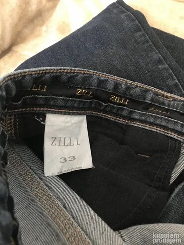 Farmerke: Original ZILLI farmerice 33 98% cotton 2% elastin Polustruk 45cm — 7