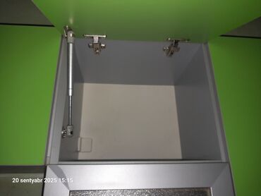 Mətbəx mebeli: Mətbəx mebeli dəsti – L formalı, kompaktn ölçülü - Ümumi ölçülər: sol — 6