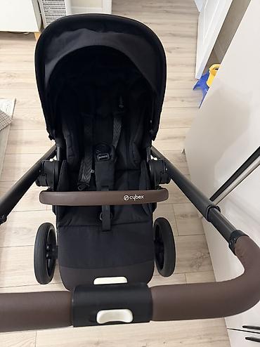 сумка бронижилет: Коляска, Cybex, цвет - Черный, Б/у, Самовывоз — 3