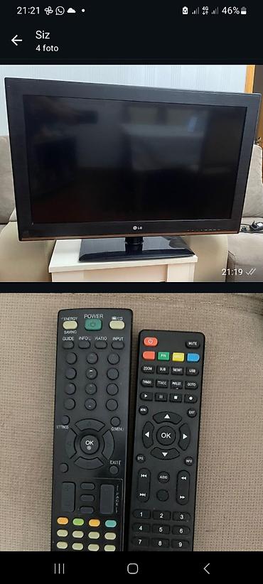 Televizorlar: İşlənmiş Televizor LG LCD 32" Ünvandan götürmə — 1