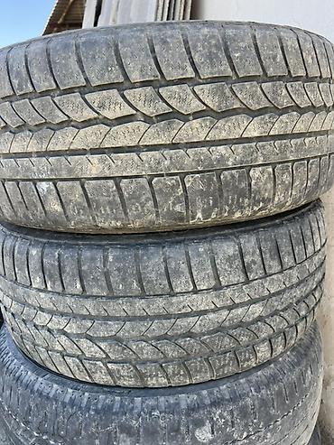 гигант шины: Шины 255 / 50 / R 19, Лето, Б/у, Пара, Внедорожные (АТ/МТ), Германия, Continental — 1