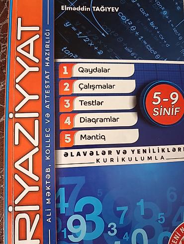 Riyaziyyat hazırlıq kitabı – 5-9 siniflər üçün İçi təmizdir səliqəli
