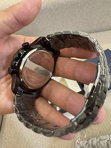 стильные джинсы мужские: Классические часы часы, Tissot, Швейцария, Секундомер, Мужские, Новый — 5