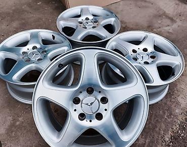 Литые Диски R 16 Mercedes-Benz, Комплект, отверстий - 5, Б/у at lalafo.kg Литые Диски R 16 Mercedes-Benz, Комплект, отверстий - 5, Б/у