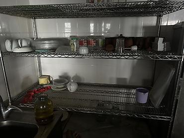 meyvə polkaları: Paslanmayan poladdan çoxrəfli qurutma saxlama rəfi - Material — 1