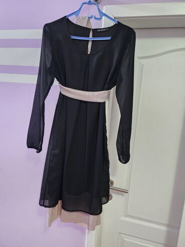 crna sako haljina: Terranova M (EU 38), bоја - Crna, Večernji, maturski, Dugih rukava