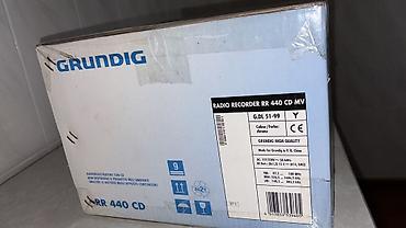 cd calar: GRUNDIG RR 440 CD – Portativ CD/Radyo/Kaset pleyer Xüsusiyyətlər: - — 8