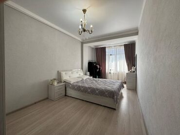 номера в иссык куле: 2 бөлмө, 71 кв. м, Элитка, 8 кабат, Дизайнердик ремонт