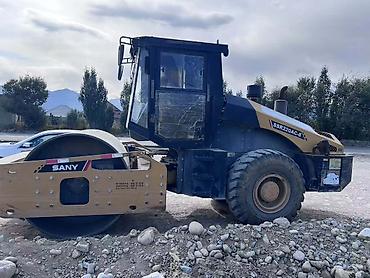 экскаватор отбойник: Дорожный вибрационный каток SANY SSR220AC-8 - Тип: самоходный — 3