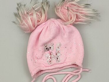 ugg różowa czapka: Czapeczka, stan - Dobry
