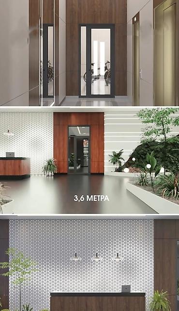 с местом: 3 комнаты, 103 м², Старый аэропорт Элитка, 15 этаж, ПСО (под самоотделку) — 3