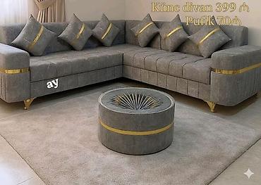 Divanlar: Künc divan, Yeni, Açılan, Bazalı, Vеlur parça, Şəhərdaxili pulsuz çatdırılma — 1