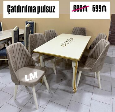 Çaydanlar: Kvadrat masa, Qonaq otağı üçün, 6 nəfər