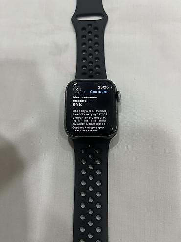 Apple Watch: Продаю Apple Watch 6 поколение 41mm чёрные! Часы измеряют кислород в — 6