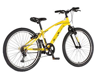 crveni bikini: Bicikl junior 24 Venssini Arcadia 24" 12" V-brake, 6 brzina, 132–155 — 4