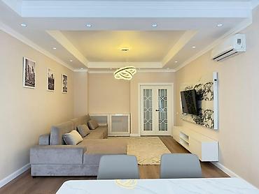 капстрой магнат: 2 комнаты, 98 м², Ак-Кеме Элитка, 3 этаж, Евроремонт — 4