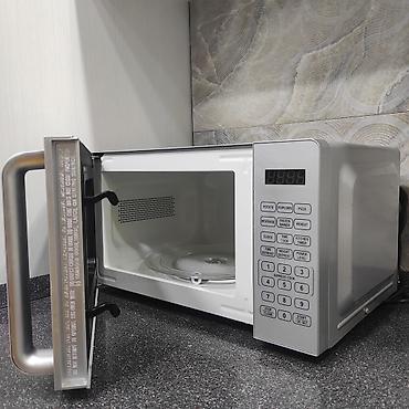 panasonic mikrodalgali soba: Silver markalı mikrodalğalı soba - Rəng: gümüşü korpus, qara şüşə — 2