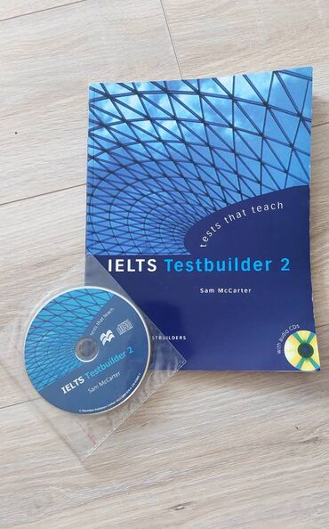 Kitablar, jurnallar, CD, DVD: İelts testbuilder 2, təzıdir, ucuz verilir