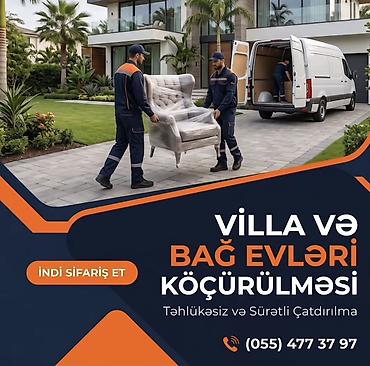фургон: Yükdaşıma və Köçürmə Xidməti - Menzil, ofis, villa və bağ evlərinin — 2