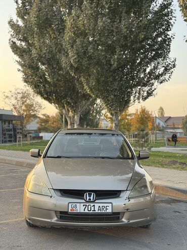 продажа авто в киргизии колеса: Honda Accord: 2003 г., 2.4 л, Автомат, Бензин, Седан