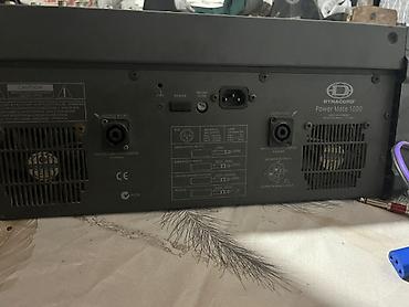 korg pa 50 per page 40: Dynacord PowerMate 1000 pult + iki ədəd pasiv akustik sistem Mikser — 2