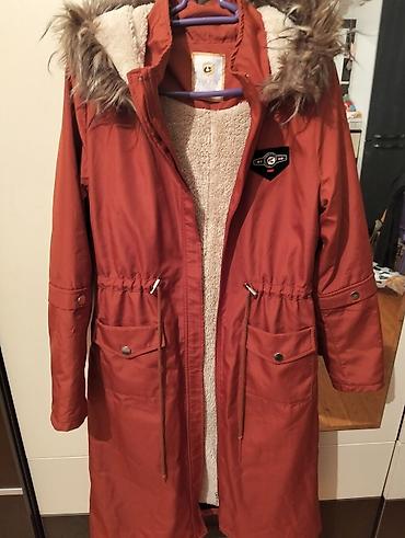 kurtka turkce ne: Qadın parkası – Tiken Butik, Türkiyə istehsalı - Rəng: kərpic-qırmızı — 1