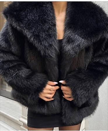 Krzneni kaputi: 🔥Ženska kratka bunda od veštačkog krzna – luksuzan, elegantan model — 10