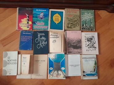 Bədii ədəbiyyat: Kitablar. Чтобы посмотреть все мои обьявления,нажмите на имя продавца — 14