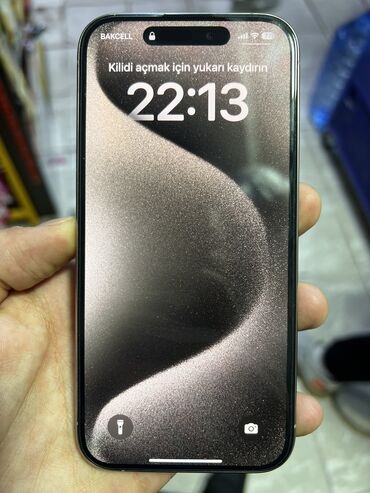 Apple iPhone: IPhone 15 Pro, 128 GB, Natural Titanium, Face ID
