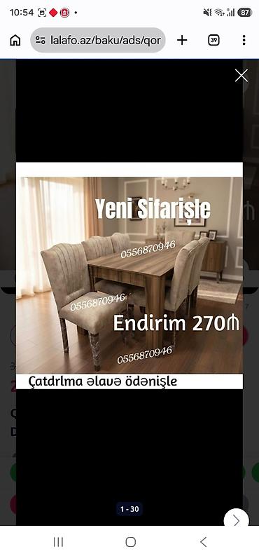 qoz: Masa dəsti qonaq otağı masa dəstləri zal üçün masa dəsti ​bağ üçün — 8