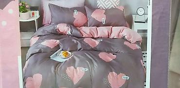 plisani: Posteljina - Komplet za dve osobe 🛏️✨ Dimenzije: 200x230 cm 📏 — 1