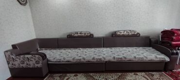 продать мягкую мебель бу: Диван-кровать, Б/у