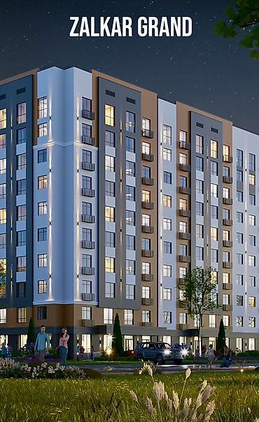 в расрочку квартиры: 2 комнаты, 70 м², Элитка, 8 этаж, ПСО (под самоотделку) — 2