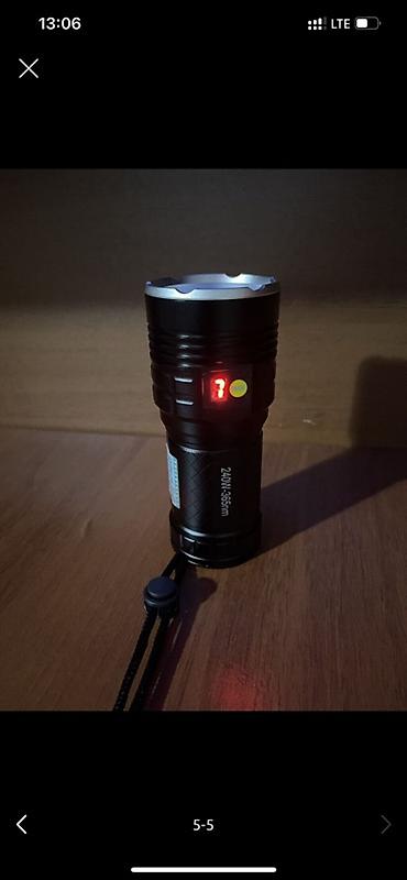 детектор: Ультрафиолетовый фонарик мощность 240W 365 нм с линзами и индикатором — 3