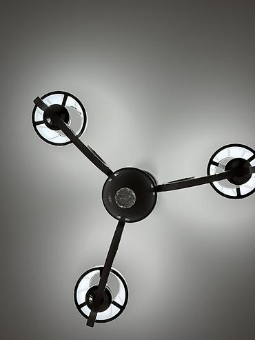 smart light: Потолочная люстра с декоративными плафонами и LED-элементами - — 5