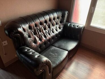 висячее кресло: Klassik divan, 2 kreslo, Açılmayan