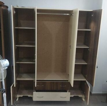 Dolablar: Yeni, Açılan, 4 qapılı Düz dolab, Dolab-asılqan, Türkiyə — 12