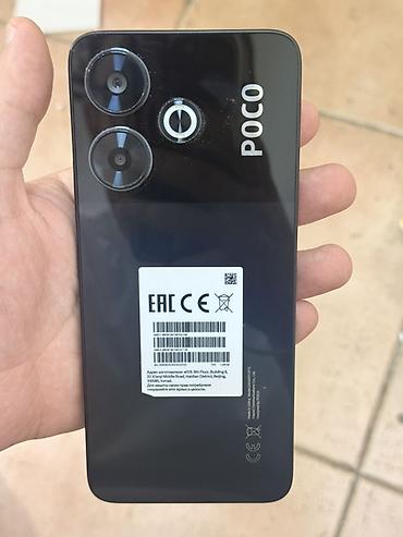poko x6pro: Poco M6, 128 GB, rəng - Qara, Sensor — 2
