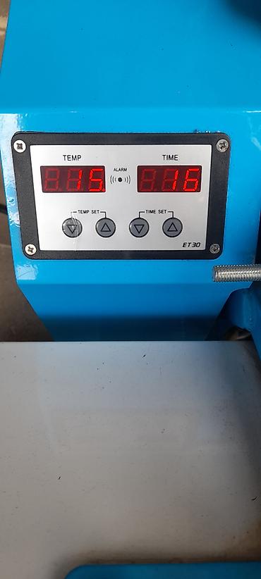 etiket printeri: ​"Təcili satılır! Sew-Makina yastı termopress aparatı. Köynək, parça — 4