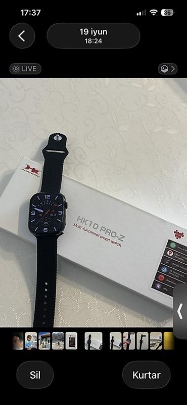 smart telecom: HK10 PRO-Z çoxfunksiyalı smart saat Xüsusiyyətlər: - 1.75” kvadrat — 2