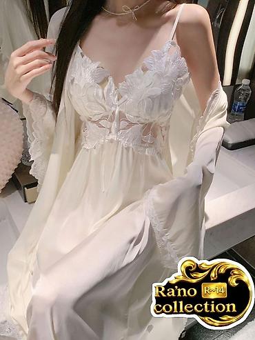 Комплекты: Комплект, Пеньюар, Сатин, С кружевом — 1