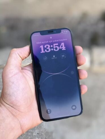 Çəngəllər: IPhone 12 Pro, 256 GB, Göy, Face ID