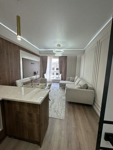 ала арча отель: 2 комнаты, 52 м², Элитка, 5 этаж, Дизайнерский ремонт