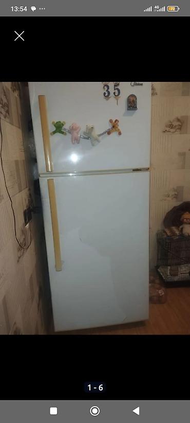 mini soyuducu: İşlənmiş 2 qapılı Midea Soyuducu Satılır, rəng - Ağ — 5