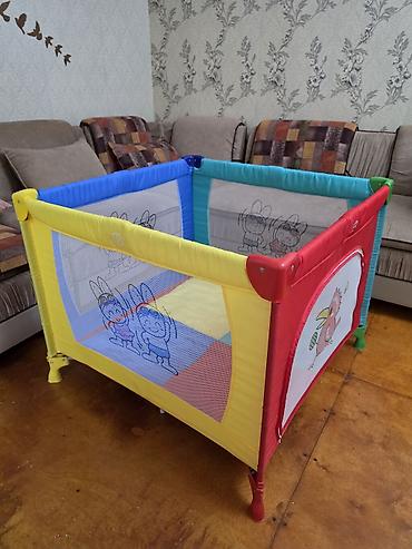 oturacagi: Uşaq üçün yemək stulu və oyun maneyi (playpen) dəsti Yemək stulu: - — 4