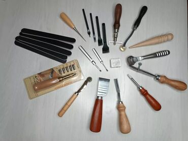 инструменты для работы с кожей: Набор инструментов по работе по коже кожа инструменты шыла пробойник