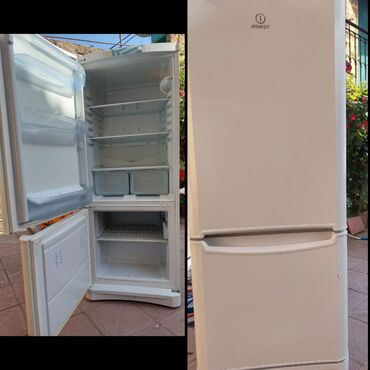 Dolablar: İşlənmiş 2 qapılı Indesit Soyuducu Satılır, rəng - Ağ