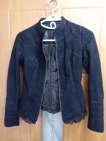 зимние куртки бишкек: Кожаная куртка, Классическая модель, Натуральная кожа, S (EU 36)