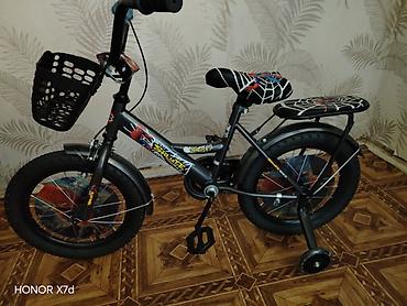 usag ucun: Uşaq velosipedi – Spider temalı - Ölçü: təxminən 16" təkərlər (geniş — 1